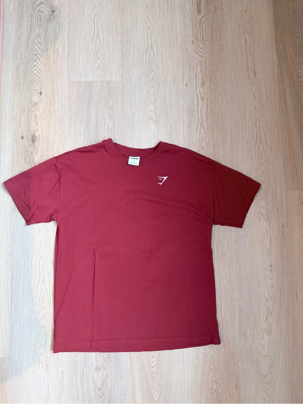 Gymshark Women’s Oversized Crew T-Shirt in Maroon
